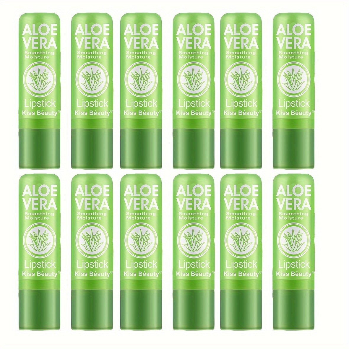 Women Aloe Vera Color-Changing Lip Balm Long-Lasting Non-Stick Jelly Lipstick