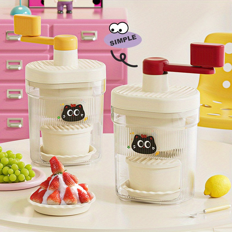 4 dona yoqimli mushuk dizayni qirqilgan muz tayyorlovchilari qo'lda muz qum yaratuvchilari, idishlar, plitalar, oshxona