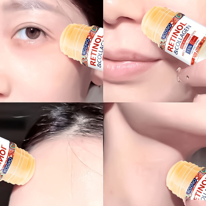 Women Dry Skin Hydrating Face and Neck Cream Stick Moisturizer with Aloe Vera and Retinol