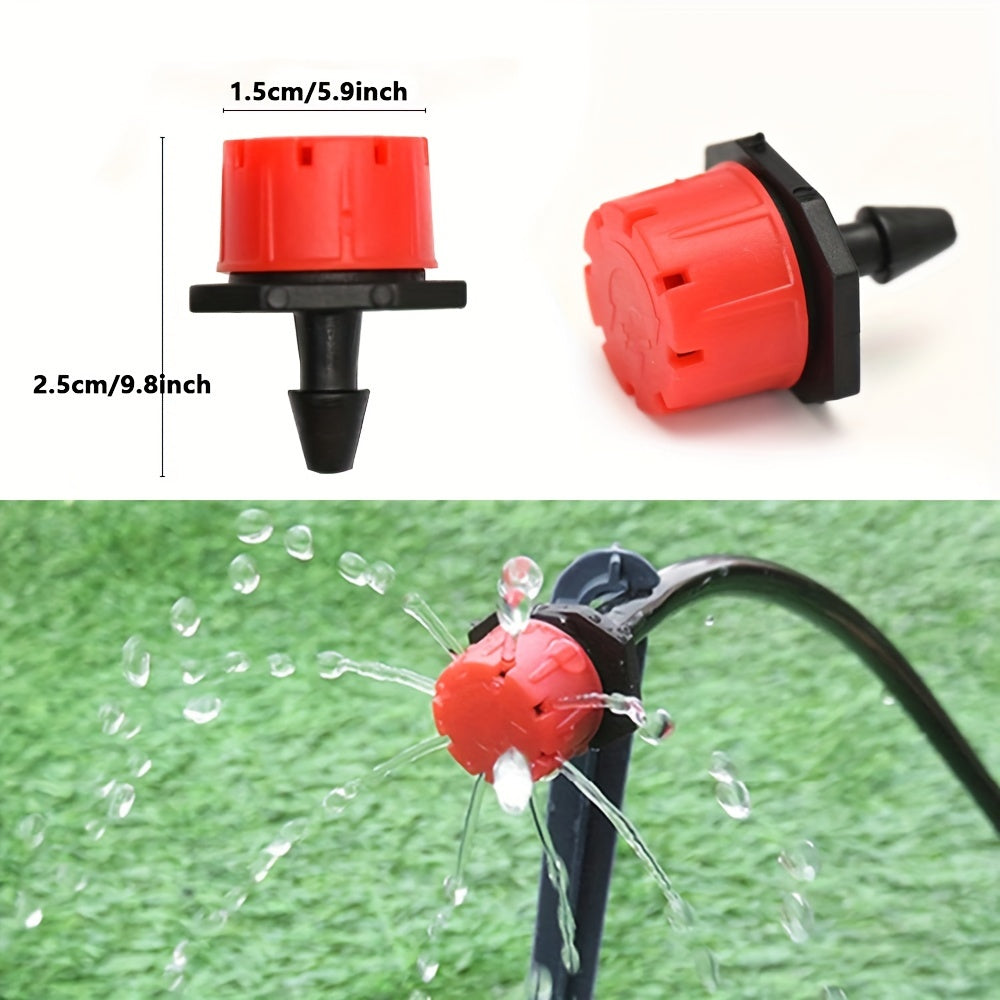 Регулируемые пластиковые капельницы для системы полива 50-500 штук