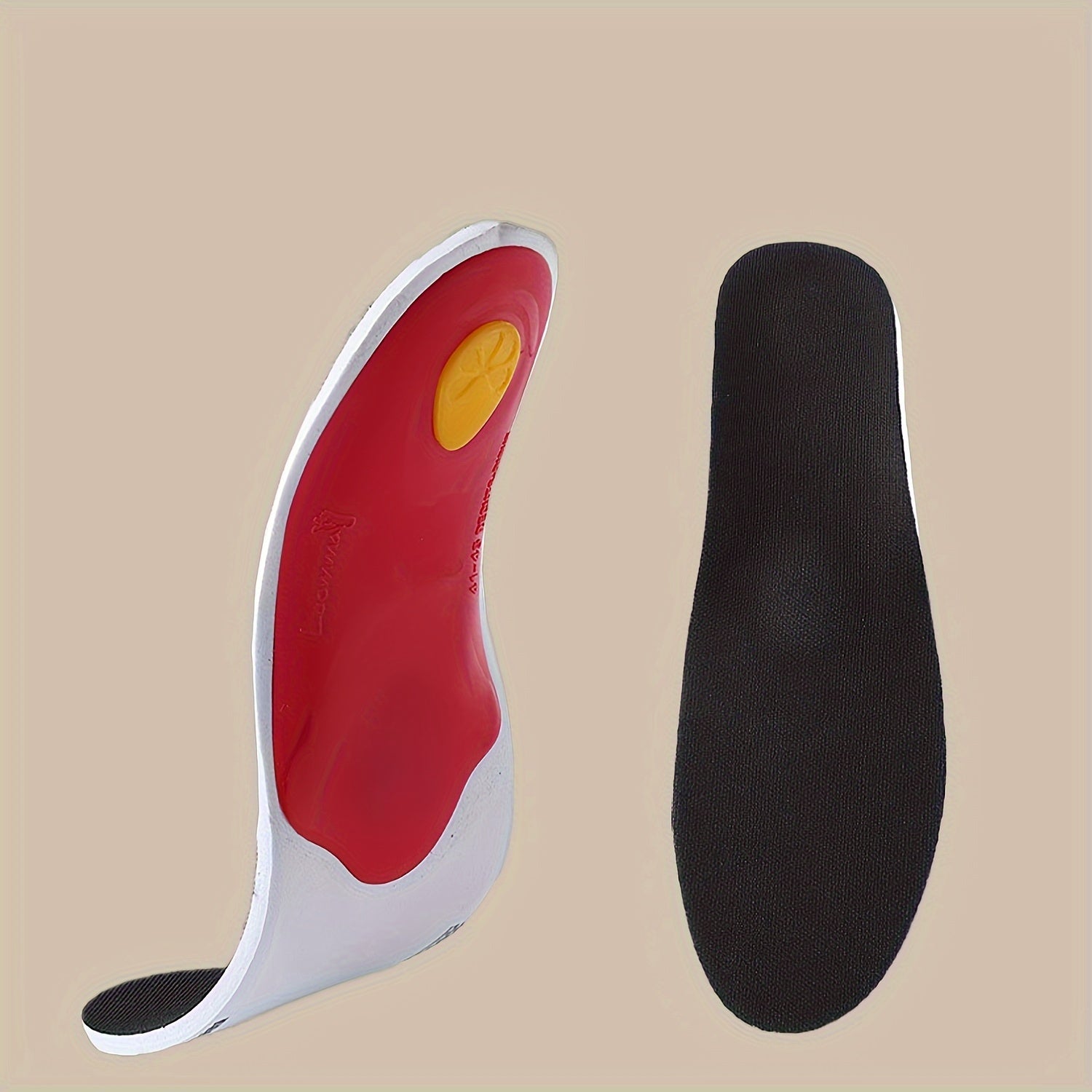 Unisex EVA Arch Support Insoles High Elasticity Shock Absorbing Sports Inserts