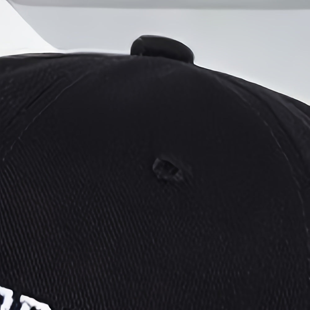 Unisex Embroidered Baseball Cap Lightweight Polyester Sun Protection for Spring and Summer