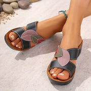 Women's Casual Thick-Soled Open-Toe Sandals, Anti-Slip Comfortable Flip-Flops