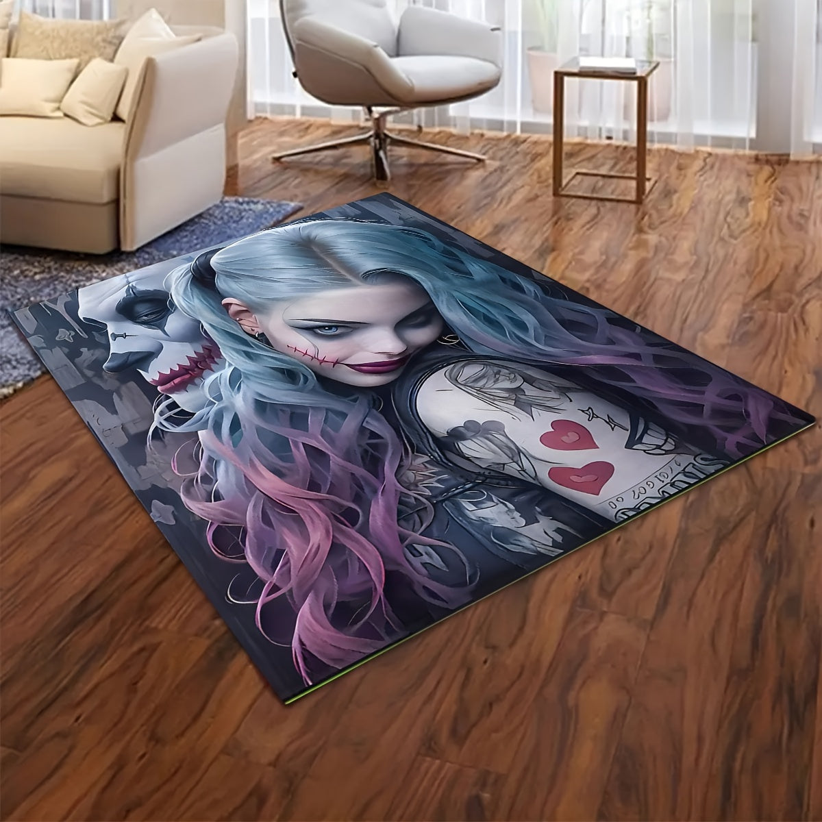 Cozy Clown-Themed Halloween Flannel Blanket for Couch Bed Camping and Travel