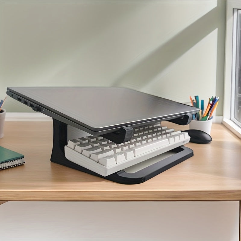 Портативная подставка для ноутбука с съемным подлокотником, регулируемой высотой, эргономичной подставкой для клавиатуры