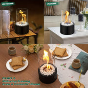 Estufa de mesa contemporánea para interiores, chimenea de bioetanol, diseño moderno