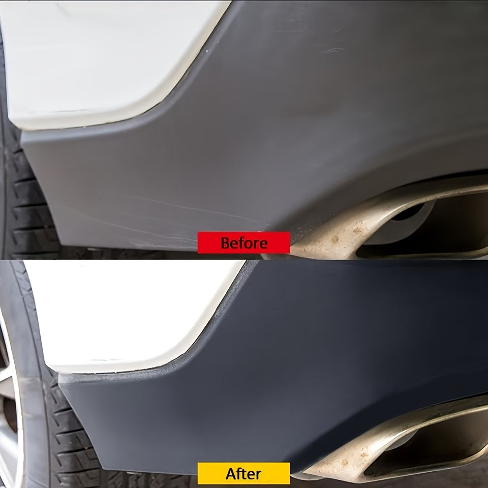 Pintura de reparación para interior de coche para volante de plástico negro 30g