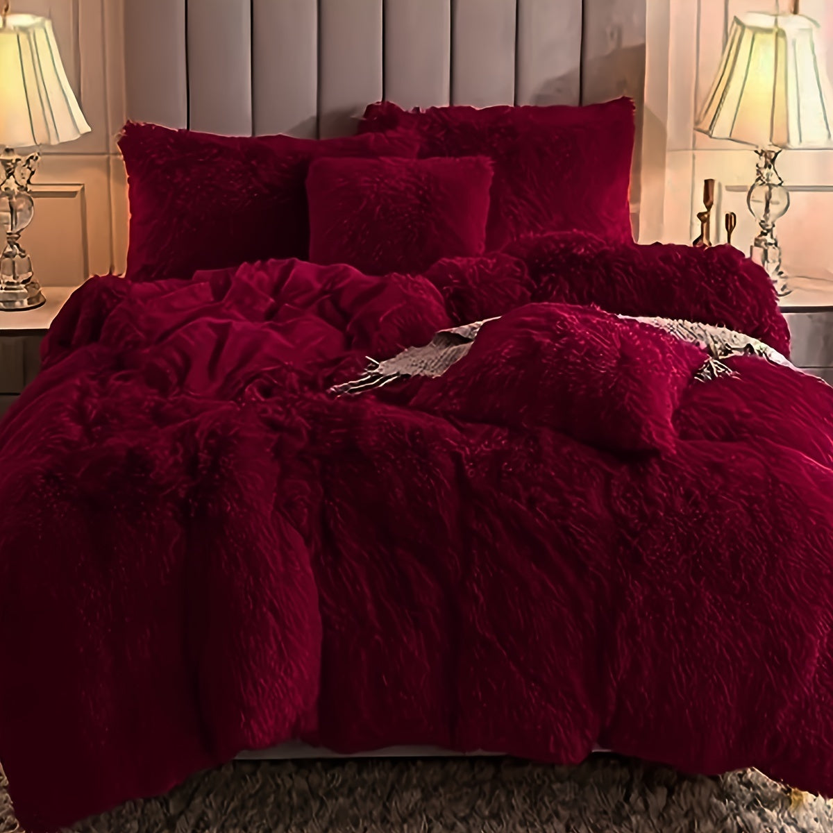 Space Themed Duvet Cover Set with Pillowcases Soft Polyester All-Season Bedding Christmas Gift 3 Pieces