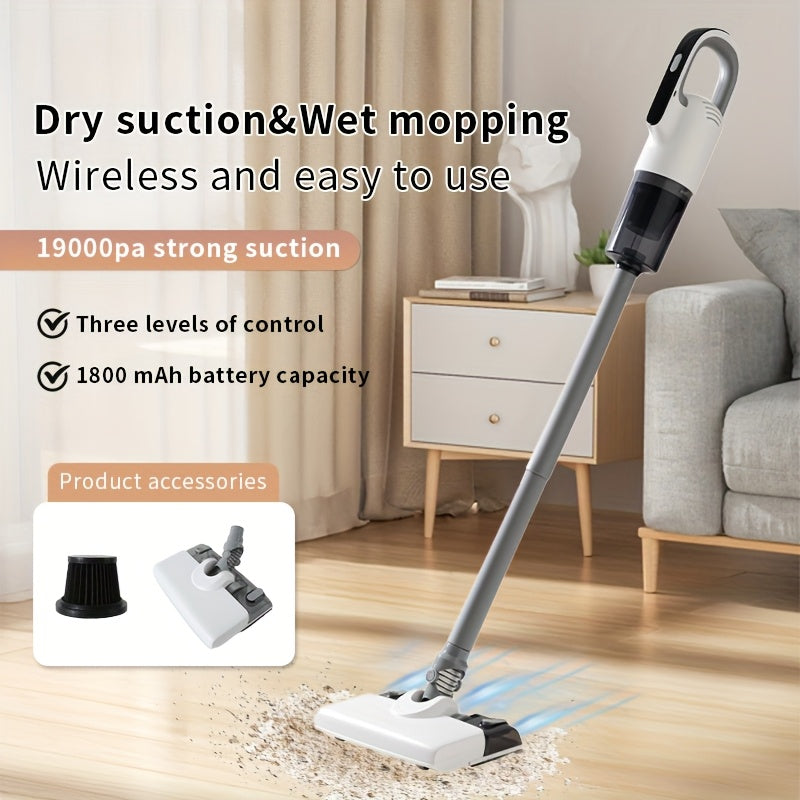 Qayrilmas qo‘l bilan ishlovchi changyutgich 19Kpa tortish kuchi bilan uyda yog‘och pol, gilam va hayvonlar tuklari uchun