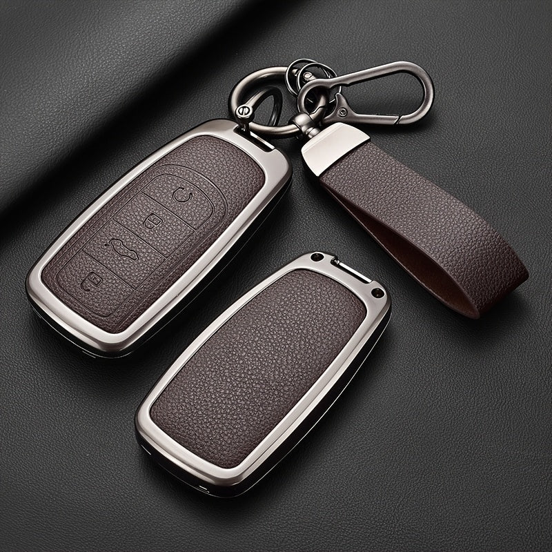 Zinc Alloy Keychain Case for Cars Universal Car Key Organizer Accessories
