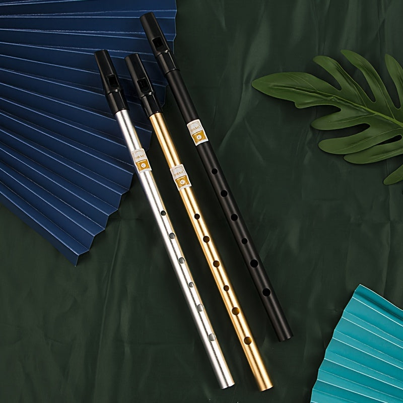 Alüminiy irlandiyalik ohang cho‘qqisi, C/D kalitida, 6 teshik va quti bilan