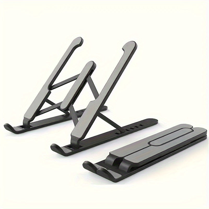Adjustable Laptop Stand Made of Lightweight ABS Material Fits 30.48-39.62 cm Notebooks