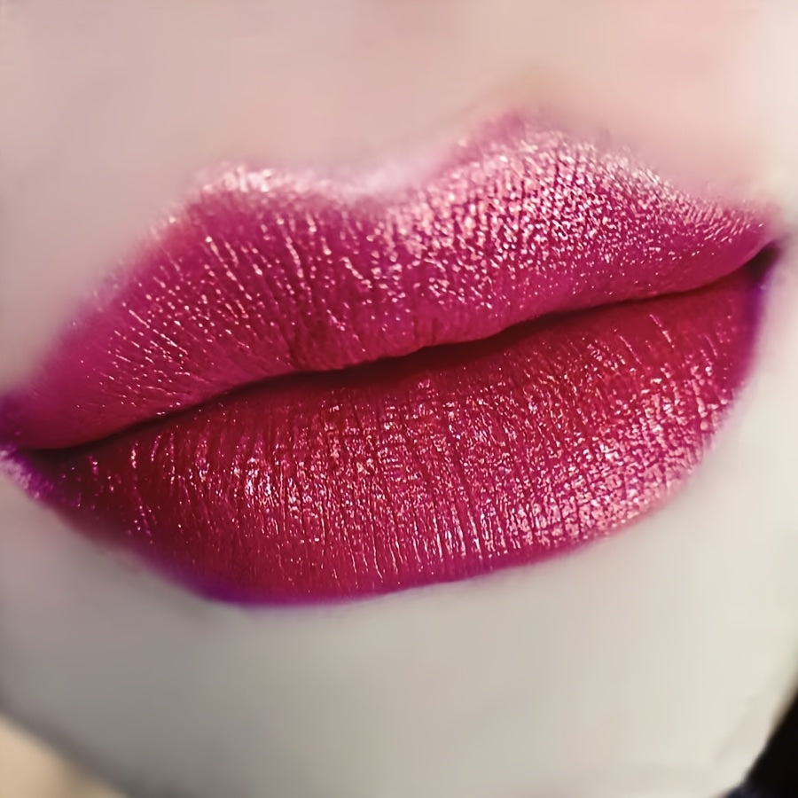 Bálsamo labial impermeable para mujer, brillo de labios colorido de larga duración