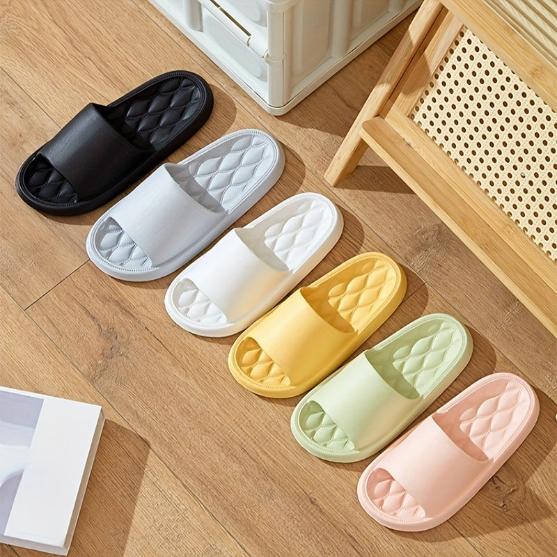 Unisex EVA Slip-On House Slippers Casual Indoor Outdoor Shoes Pastel Colors