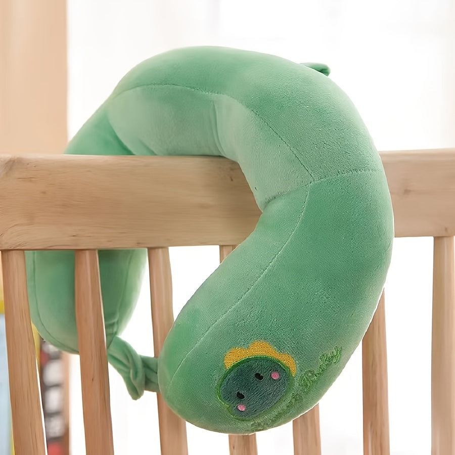 U-Shaped Travel Pillow Neck Support Lightweight Polyester Cover