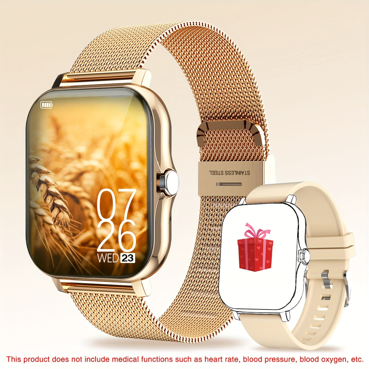 2024 Smart Watch Touchscreen Wireless Calling Fitness Tracker Compatible with Android and iOS