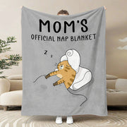 Animal Elements Gift Blanket for Mom Flannel Soft Throw for Bed Sofa Camping