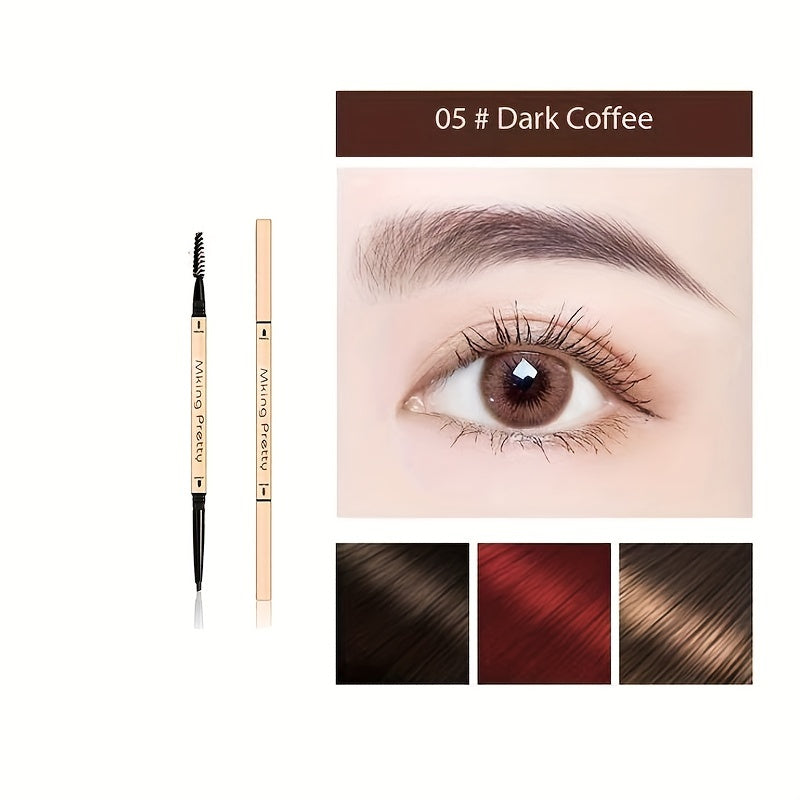 Lápiz de cejas para mujer Golden Slim resistente al agua, a prueba de manchas, para todo tipo de piel