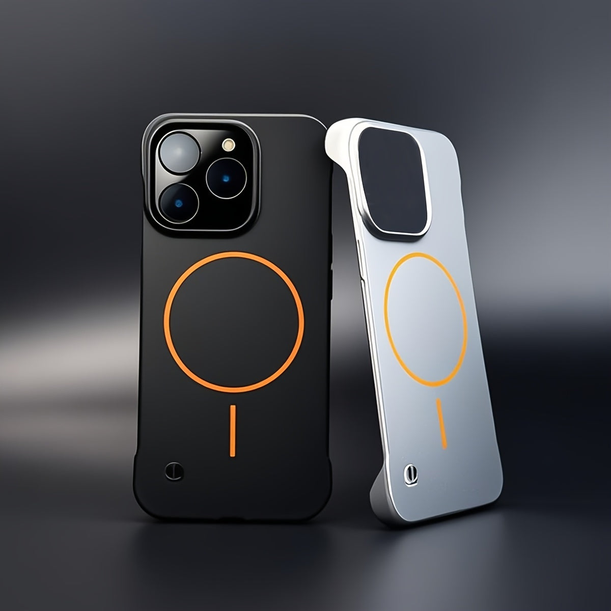 Ultra Thin Matte PC Phone Case for iPhone 12-16 Pro Max Shockproof Wireless Charging