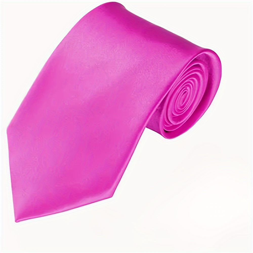 Oq rangli, burgundy va ko'k rangli erkaklar uchun 8 sm kenglikdagi to'liq rangli galstuklar, to'ylar va sovg'alar uchun