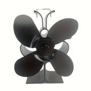 2023 Thermal Power Fireplace Fan 4-Blade Self-Starting High-Temperature Resistant