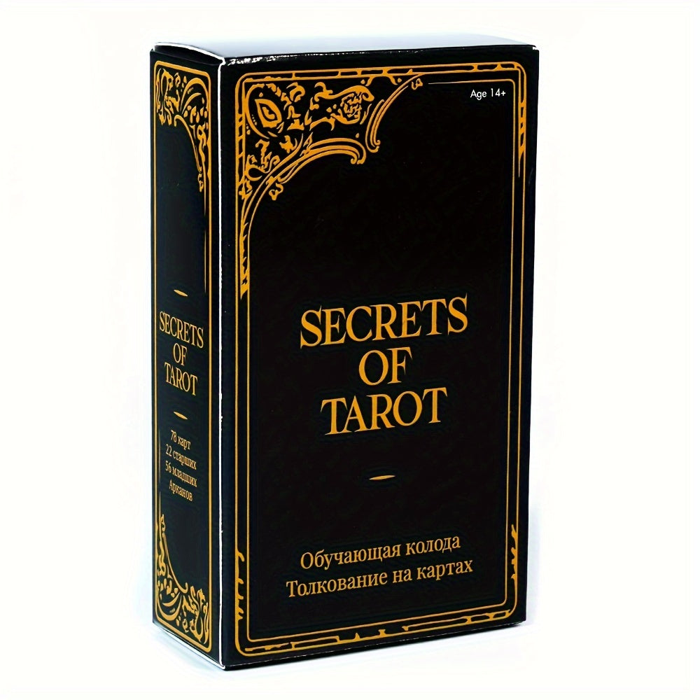Russian Edition Tarot Cards for Beginners Premium Cardstock with Guidebook