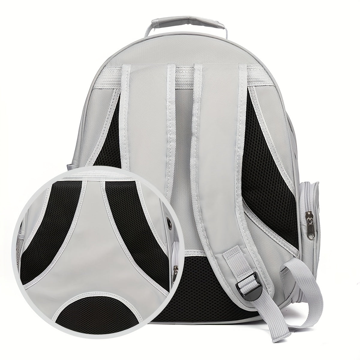 See-Through PVC Cat Carrier Backpack with Breathable Space Capsule Design