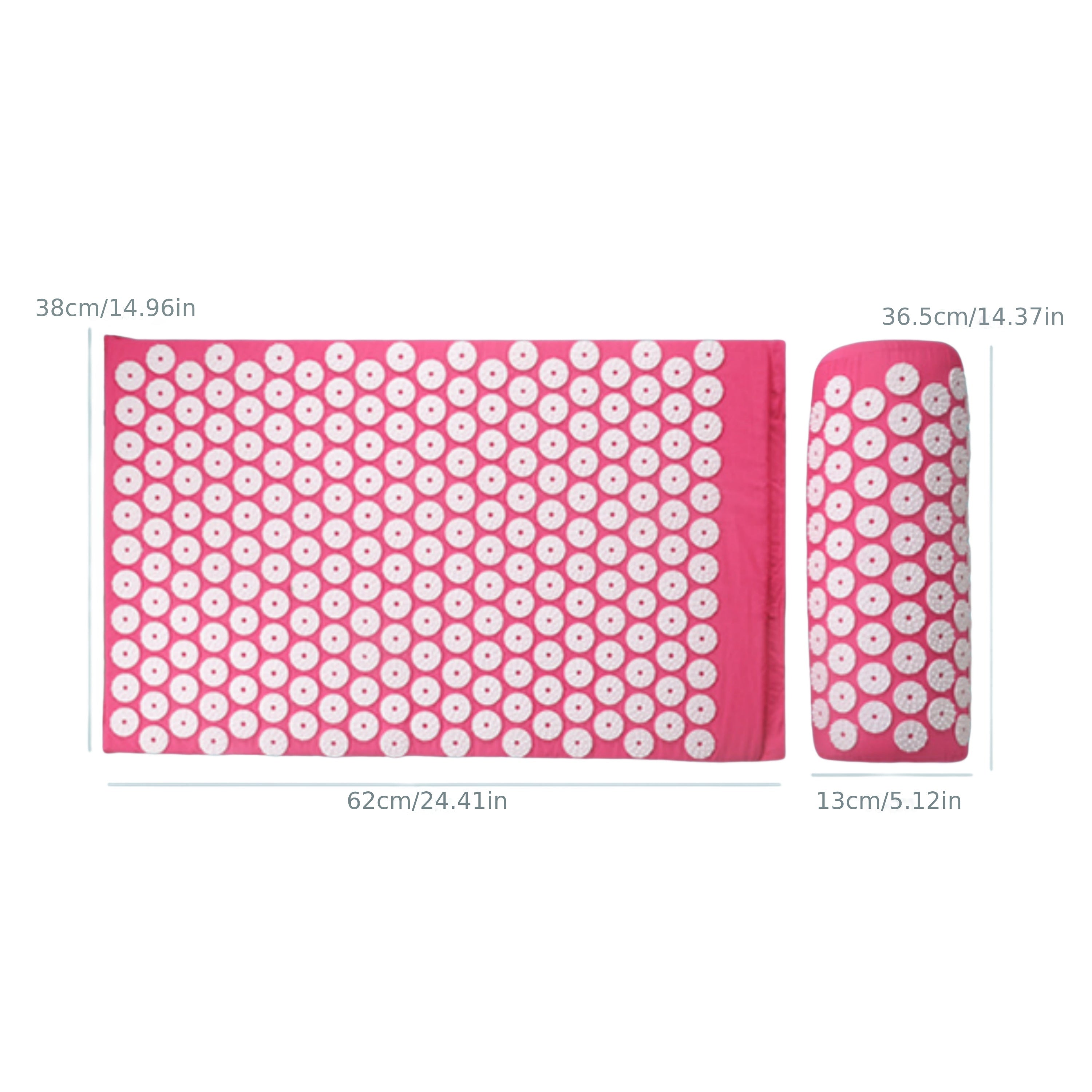 Uyda foydalanish uchun orqa va bo'yin qo'llab-quvvatlovchi mato va yostiq.