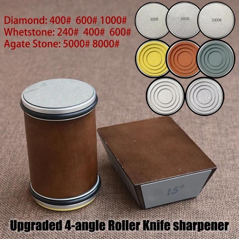 Diamond Knife Sharpener Manual 400/600/1000 Grit 4-Angle Fixed Sharpening System