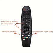 Smart TV Remote Control Infrared Battery-Free for LG OLED NanoCell 4K UHD Models