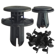 Pack de 10/30/50 Clips de retención de panel de revestimiento de carrocería de plástico de tipo empuje