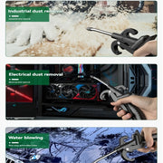 Industrial Air Blower Gun High Volume Dust Cleaning Nozzle for Workshops and Machinery