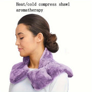 Aromatherapy Neck and Shoulder Wrap Heat Cold Pack for Relaxation