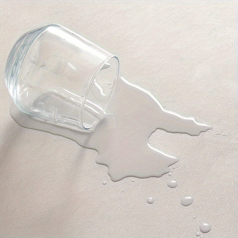 1 Ta'sir qilmaydigan PVC sun'iy charm ish stoli mato, suv o'tkazmaydigan va dog'ga chidamli, tozalash oson, ofis yoki o'qish stoli uchun bir nechta ranglarda mavjud.