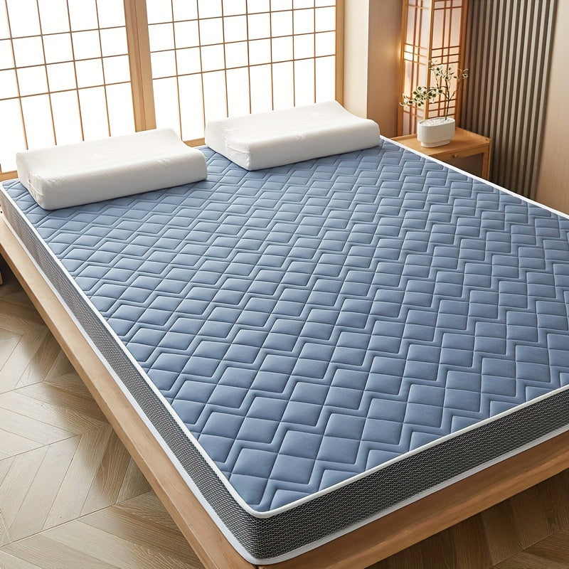 Latex and Memory Foam Mattress 5.08cm Thick Soft Breathable Bedroom Dorm
