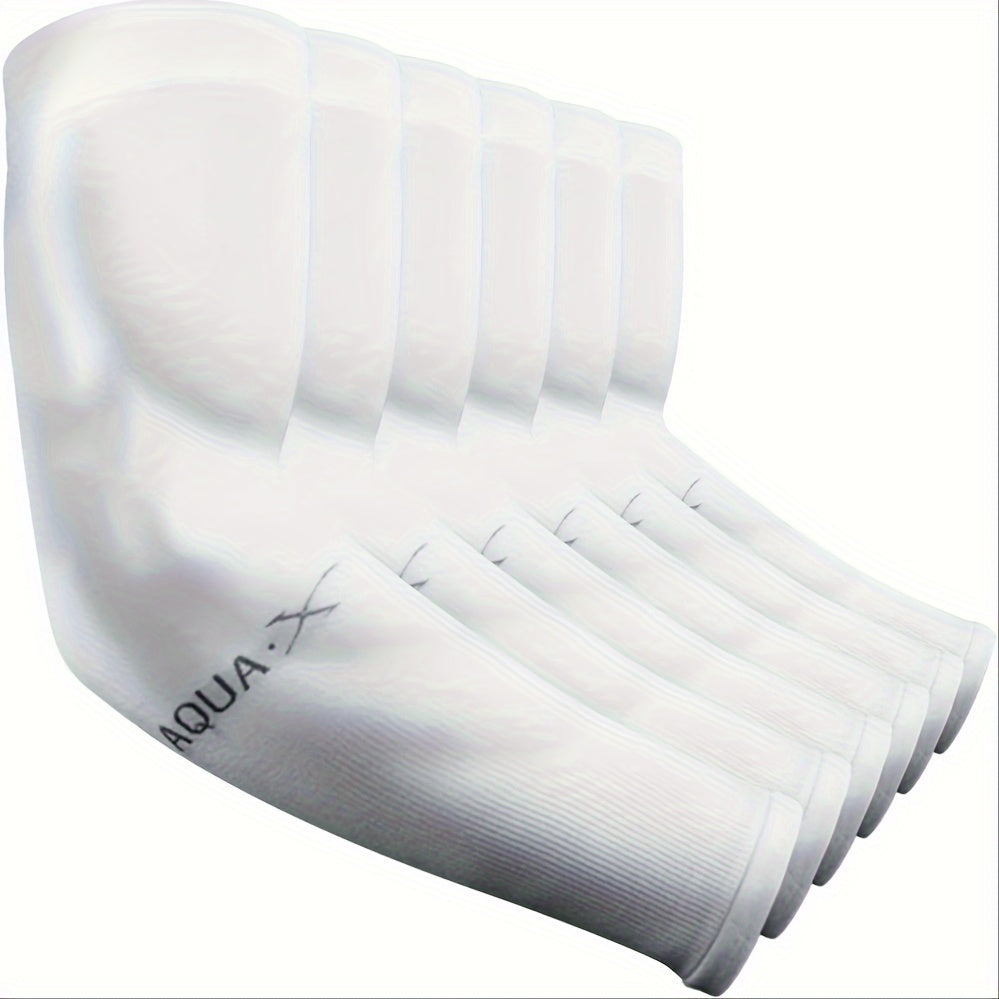 Unisex UV Protection Arm Sleeves Nylon Spandex Polyester for Cycling Camping Fishing