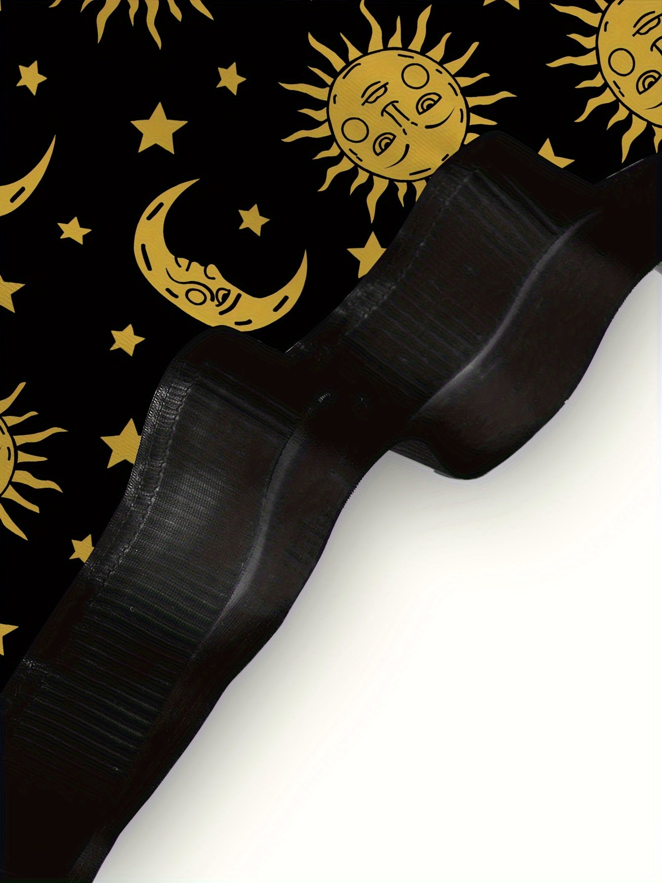 Girls Boyshort Panties 3 Pack Sun Moon Stars Print Stretchy Polyester