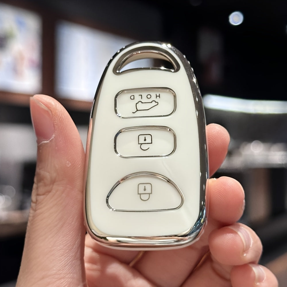 Universal TPU Key Fob Cover for Car Keyless Entry Remote Durable Flexible