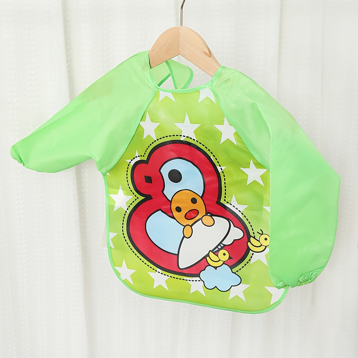Baby Bibs Waterproof for Boys and Girls Spring Autumn Polyester Fiber Adjustable