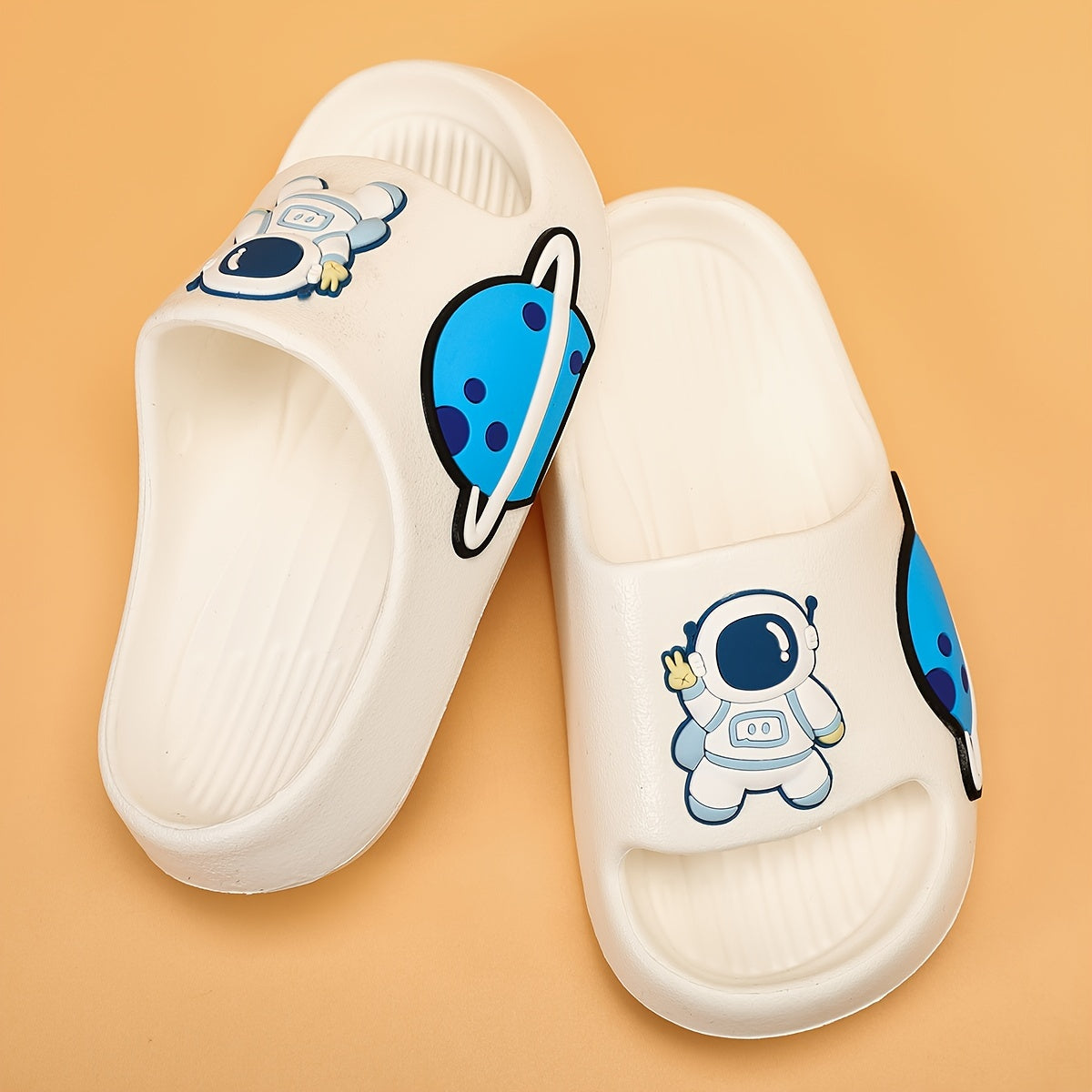 Children's EVA Astronaut Slippers for Boys Indoor Outdoor Non-Slip Lightweight
