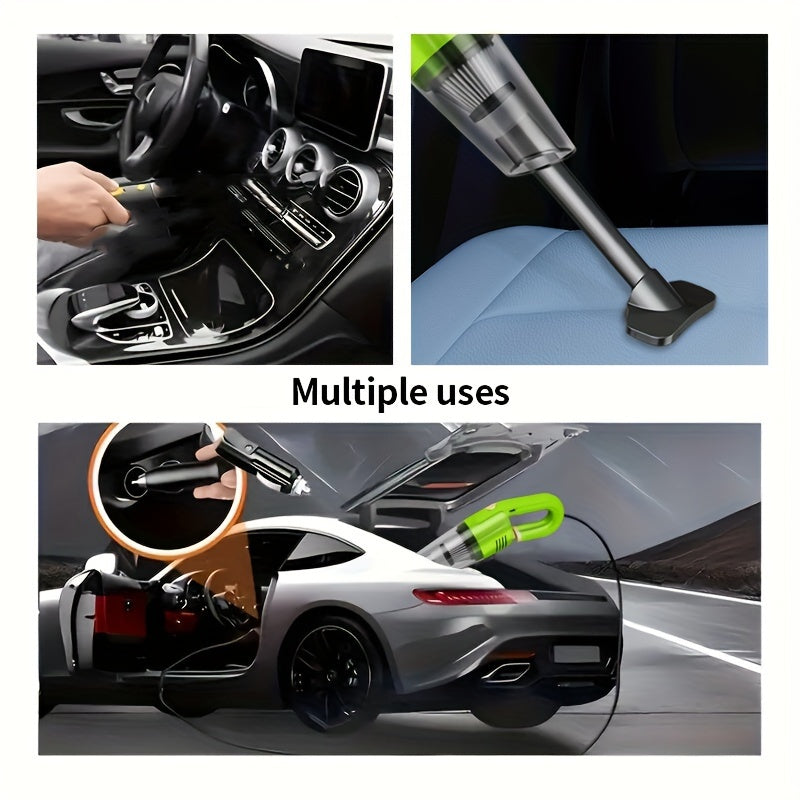 Портативный автомобильный пылесос 120 Вт ручной авто пылесос с мощностью всасывания 4 кПа