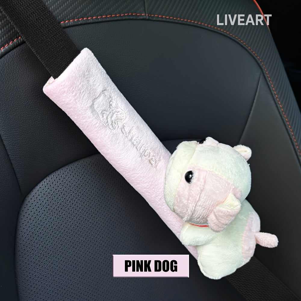 Car Seat Belt Shoulder Protector Cover Extension Cartoon Car Accessory