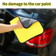 Avtomobil va uy uchun 5 ta mikrotozalash sochiqlari, lintsiz mato