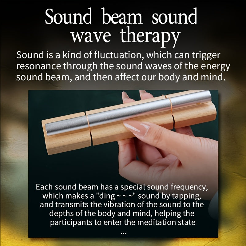 White Aluminum Alloy Wind Chimes for Meditation Yoga Relaxation Soothing Sounds Bundle