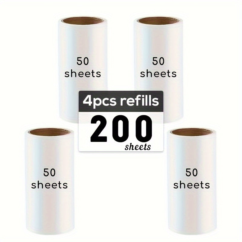 Lint Roller with 400/200/100 Sheets for Pet Hair Removal from Furniture Carpet Clothes