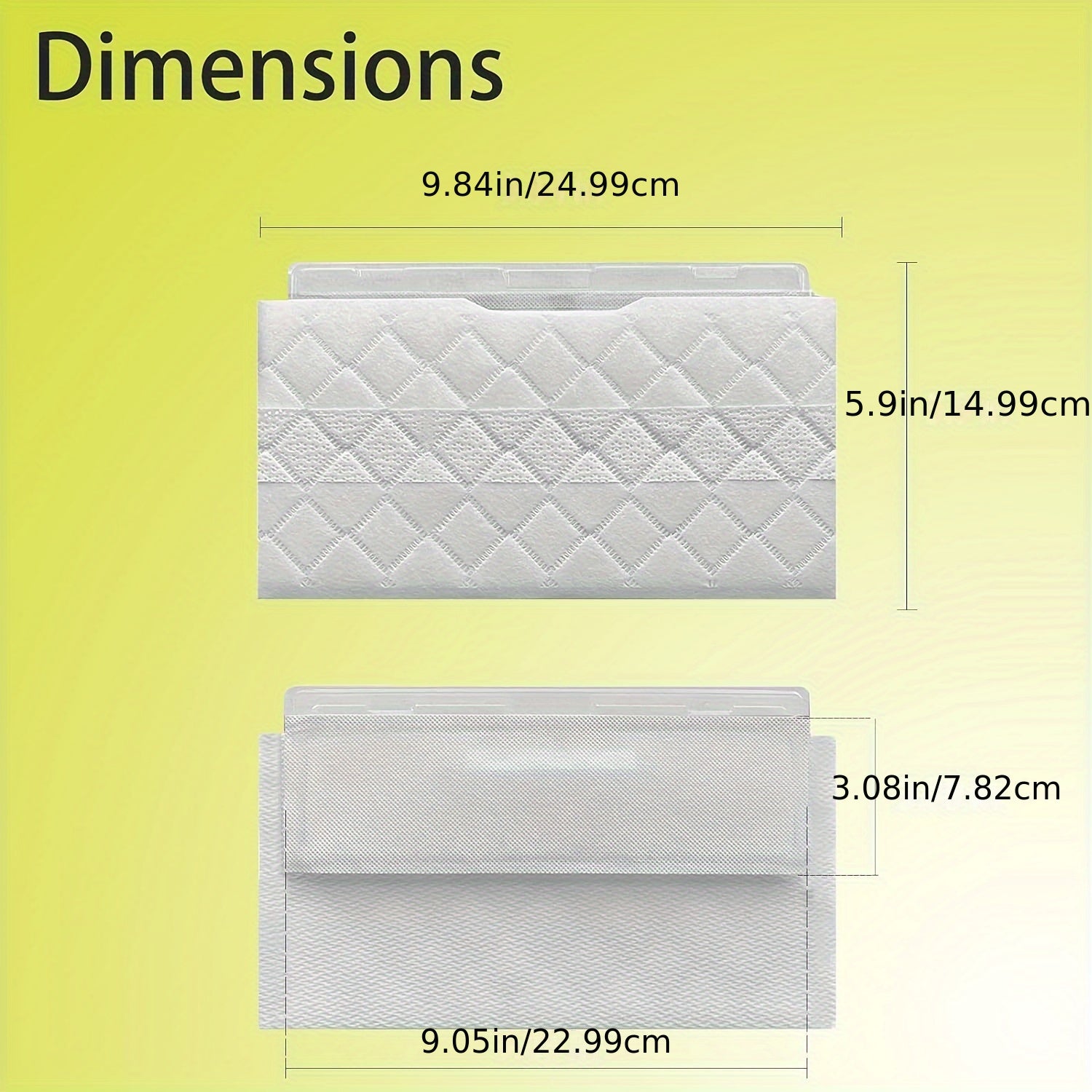 1/3 dona Shark VACMOP bir martalik qattiq pol uchun vakuum va mopa to'ldirish (Qism VMP30) Shark Vacmop Pro VM252 VM250 VM200 uchun