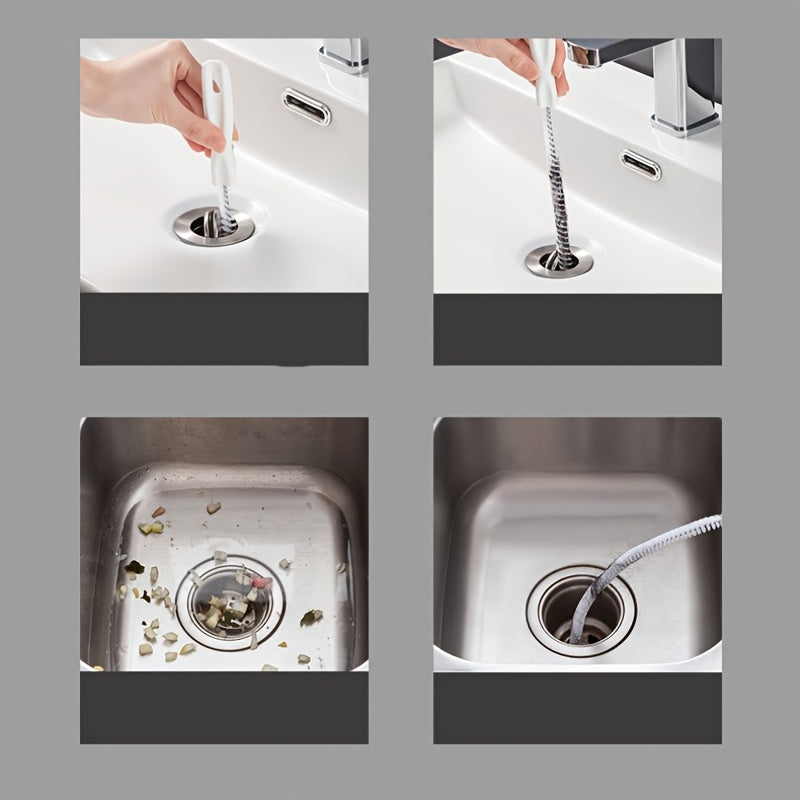 Drainage Cleaning Brush Hair Catcher Clog Remover for Bathroom Kitchen Sink