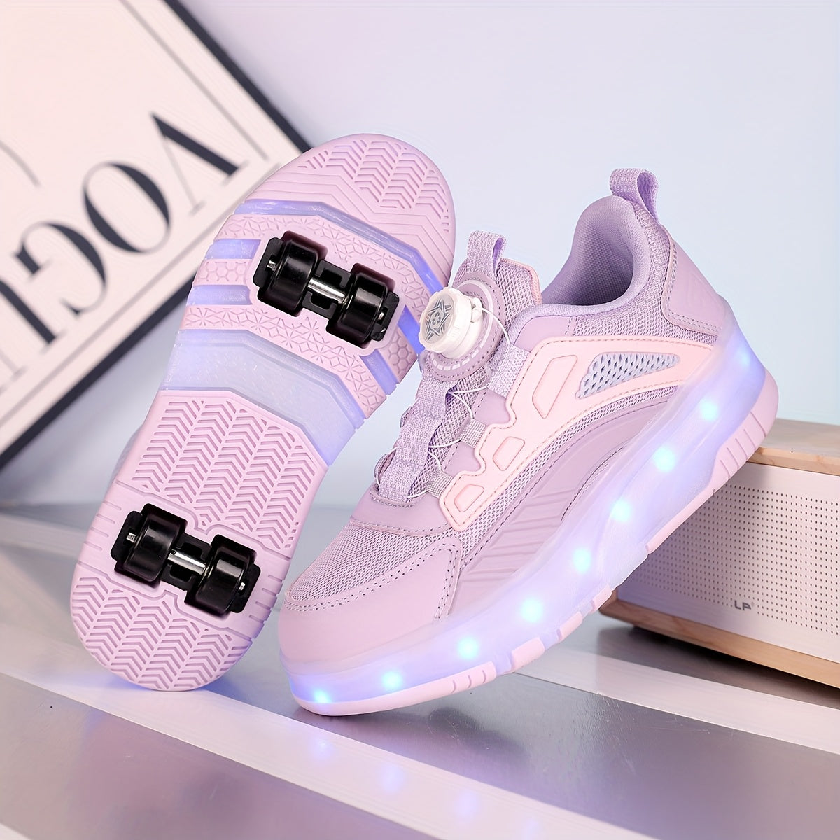 LED Shoes for Kids and Children Boys Girls Outdoor Sports and Leisure All-Season