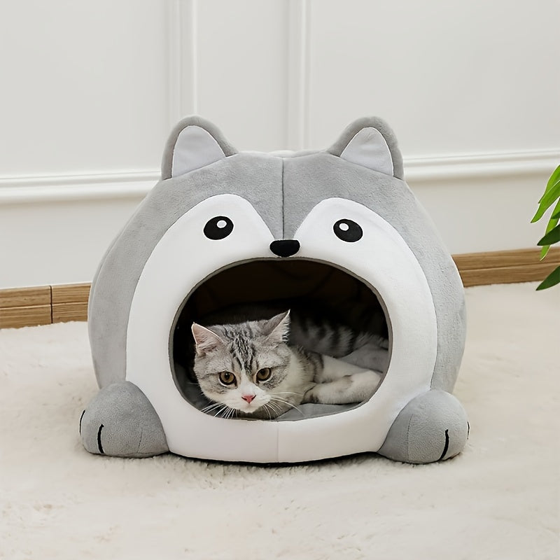 Pet Bed for Puppies and Kittens Soft Cozy Cat and Dog Sleeping Area