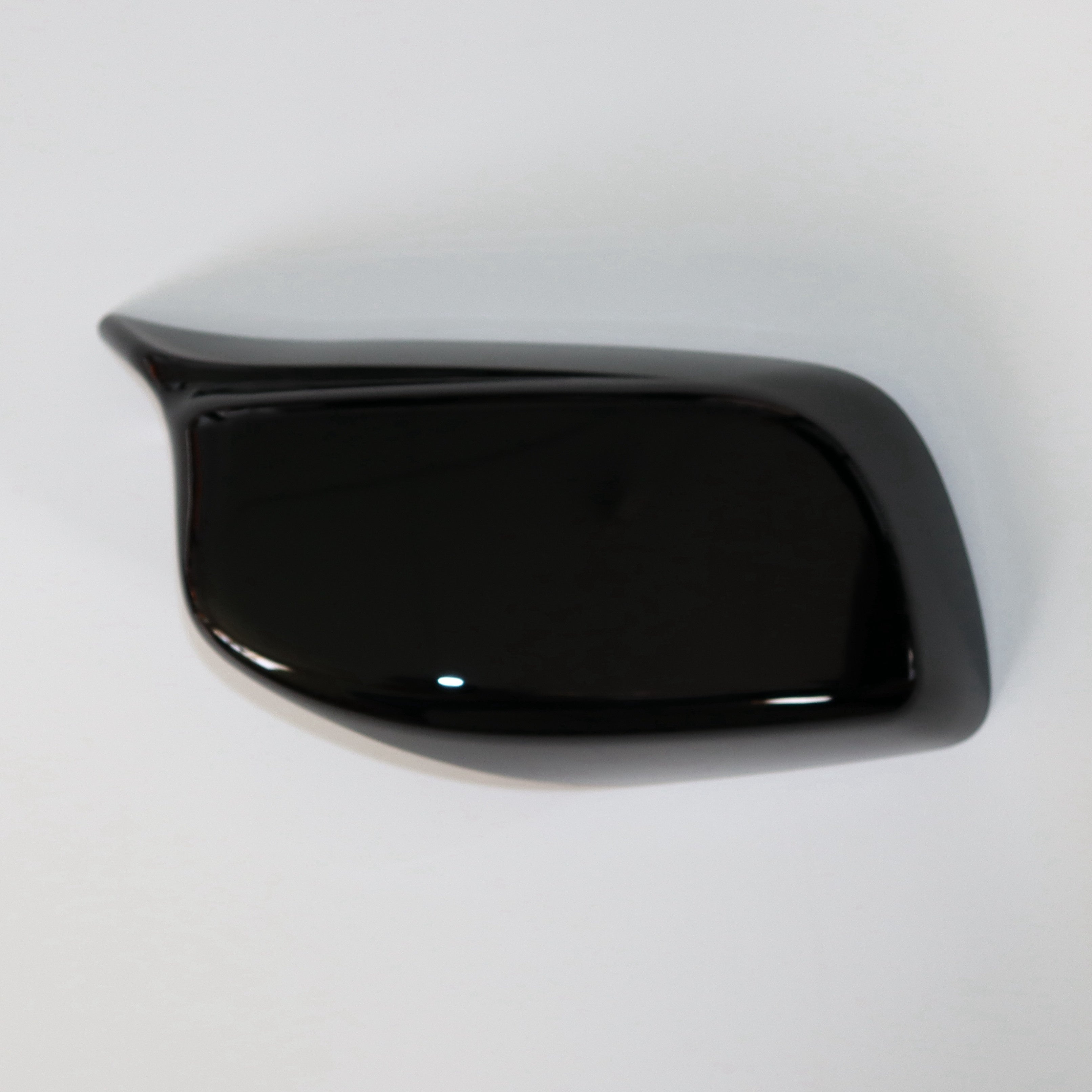 Оболочка зеркала заднего вида ярко-черного цвета с узором из углеродного волокна для 5 серии E60/E61